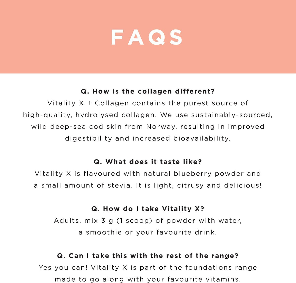 JSHealth Vitamins Vitality X + Collagen - Beauty Powder Supplement with Vitamins C & E JSHealthBuy Supplements Australia