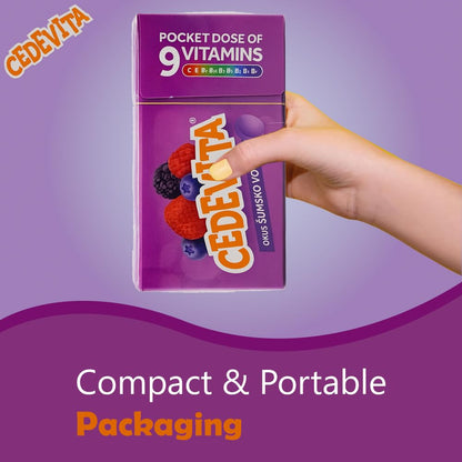 Cedevita Multivitamin Healthy and Sweet Candies - Pack of 8 (Forest Fruit) SORINABuy Supplements Australia