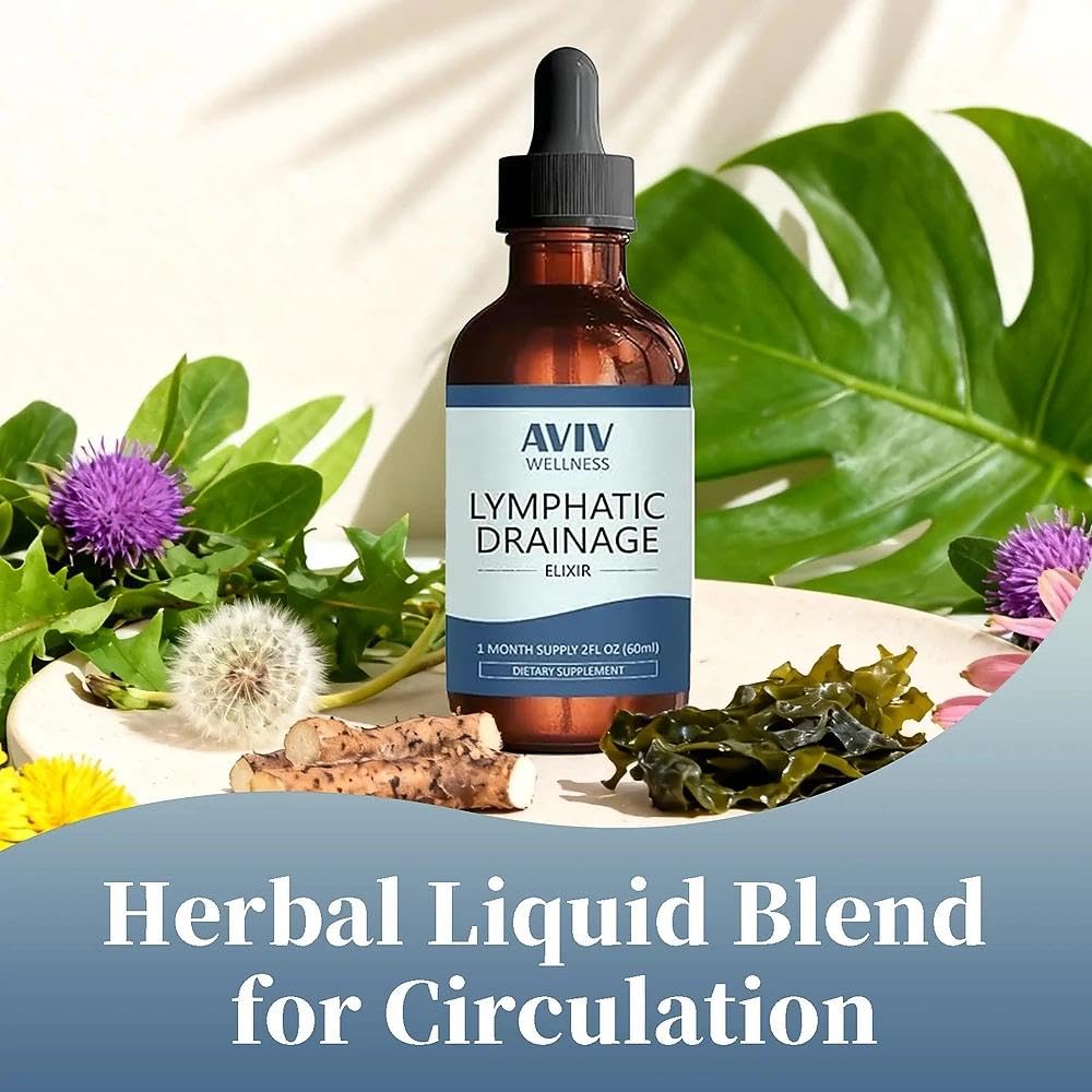ZUTTL LYMPHORIA Organic Lymphatic Drainage Drops - Herbal Liquid Blend for Circulation, Fluid Balance, Fast-Absorbing Botanical Formula, 2 fl oz(1pc) ZUTTL buy supplements Au