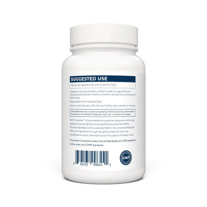 RENUE by SCIENCE NAD+ Complete | 120 Liposomal NAD Supplement Capsules with NMN, NR & Trigonelline - 210mg NMN & 160mg NAD per Serving | Bioavailable Formula for Increased Absorption | Made in the USA Renue By ScienceBuy Supplements Australia