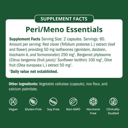 Semaine Peri/Menopause Essentials, 60 Ct. - Fuller Hair, No More Hot Flashes, Hormone Balance, Better Sleep & More - Clinically-Studied, Non-Hormonal Formula SemaineBuy Supplements Australia