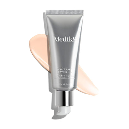 Medik8 Crystal Retinal 3 - Firming, Advanced Skin Retinaldehyde Face Serum - Night Serum with Hyaluronic Acid and Vitamin E - Gluten Free - 1 oz Medik8 buy supplements Au