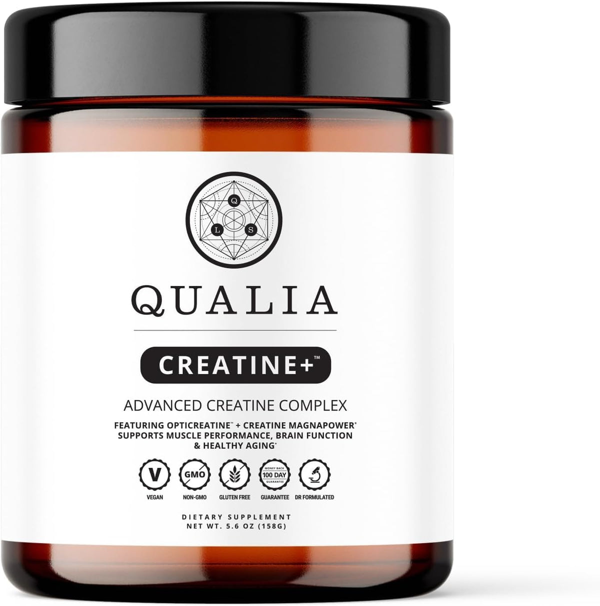 Qualia Creatine | Advanced Creatine Complex | 2 Sources + Magnesium | Optimized Absorption | Muscle Performance, Brain Function, & Healthy Aging (30 Servings) QUALIA LIFE SCIENCESBuy Supplements Australia