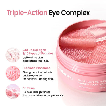 BIODANCE Collagen Peptide Eye Patches, Anti Wrinkle & Smile Line Patches for Face, Under Eye Mask for Fine Lines & Eye Bags