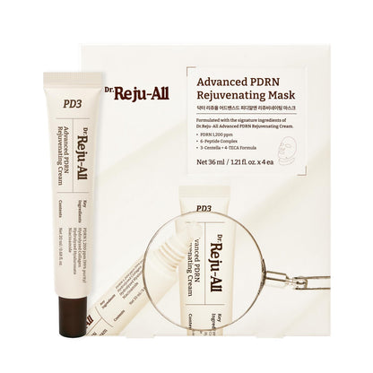 Dr.Reju-All PDRN All-Day Glow Duo: Advanced PDRN Rejuvenating Cream + Advanced PDRN Rejuvenating Mask - Face Moisturizer & Facial Mask for Hydration & Plumping - Korean Skin Care Daily Routine Dr.Reju-All buy supplements Au
