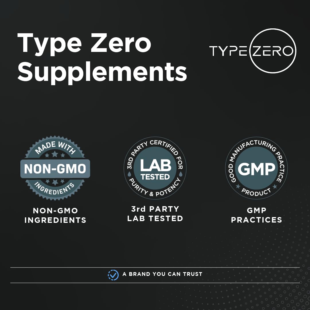 Type Zero Multi Collagen Powder 30 Servings (Unflavored) - Types I, II, III, V, & X Collagen Peptides + Hyaluronic Acid, VIT C, Biotin Type ZeroBuy Supplements Australia