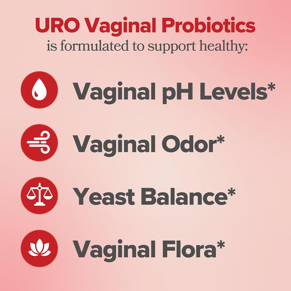 O Positiv URO Vaginal Probiotics for Women pH Balance with Prebiotics & Lactobacillus – Vaginal Health Supplement – Promote Healthy Vaginal Odor & Flora, 60 Count (Pack of 1), 1 Month Supply O PositivBuy Supplements Australia