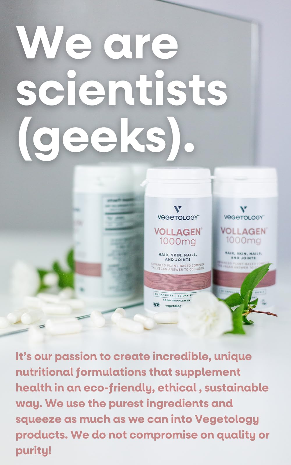 Vegetology Vollagen® Plant Based Complex – Plant Based Protein Alternative to Collagen VEGETOLOGYBuy Supplements Australia