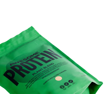 Chocolate Salted Caramel Awesome Protein Powder by Ben Coomber | 1kg Vegan Organic Flavoured Protein Ben CoomberBuy Supplements Australia