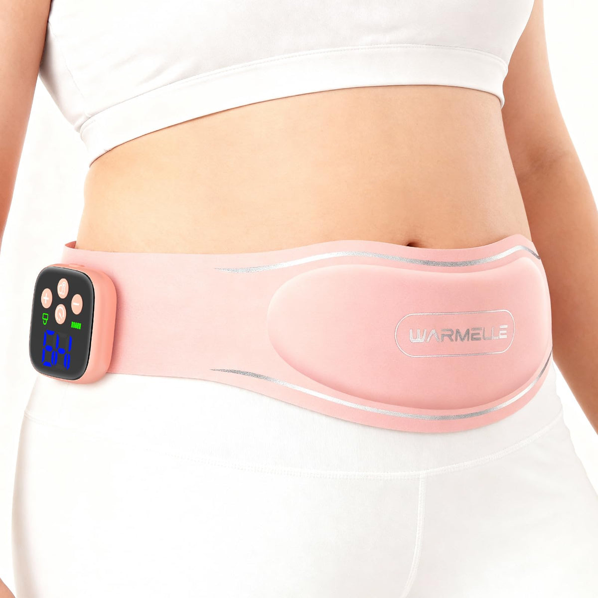Heating Pad for Period Cramps, Portable Heating Pad for Back - Instant Soothing Menstrual Cramp Relief, Cordless Heating Pads Rechargeable with 5000mAh Battery, 6 Heat Settings, 10-99 Mins Timer WARMELLEBuy Supplements Australia