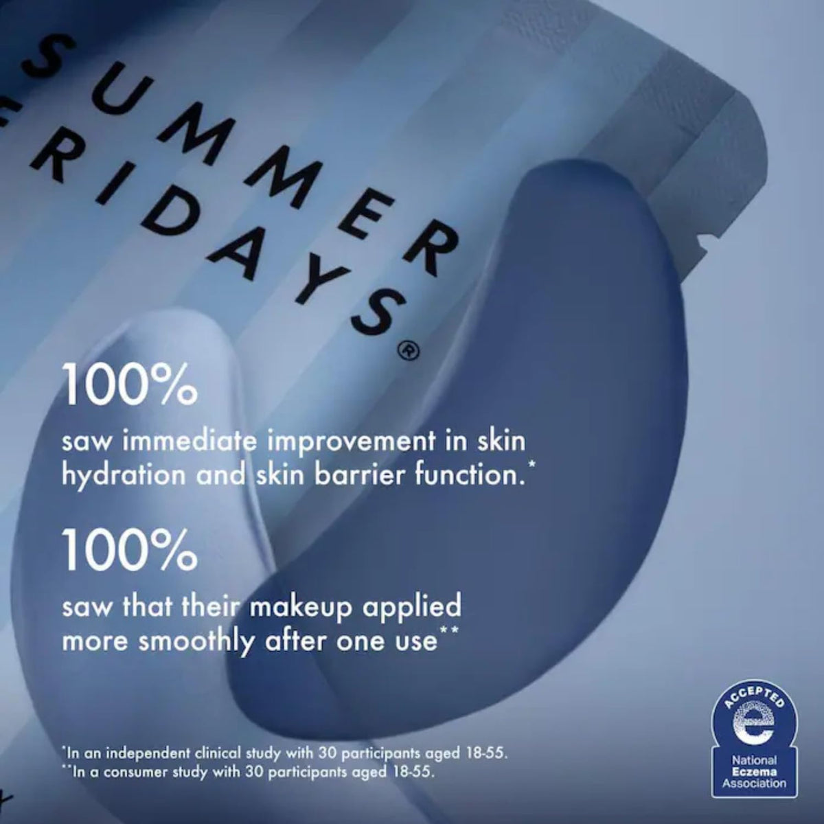 Summer Fridays Jet Lag Under Eye Patches - Hydrating & Depuffing Hydrogel Eye Masks