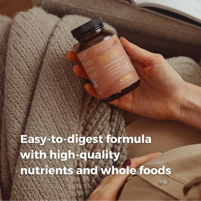SPRIGS Mama Bear Prenatal Gold Multivitamin with Choline and Methylated Folate for Pregnancy Support Easy to Digest Prenatal Vitamins SPRIGSBuy Supplements Australia