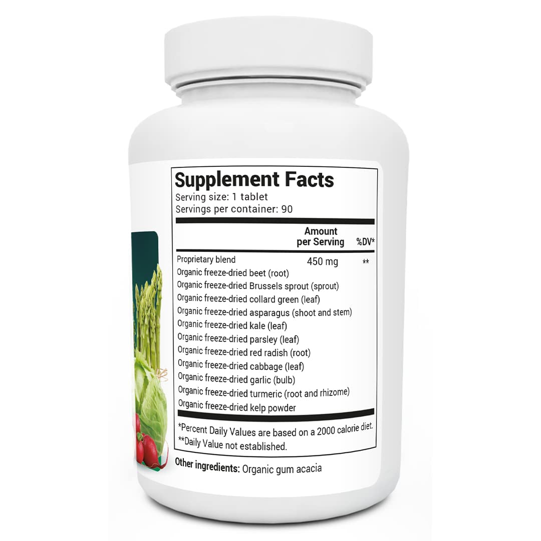 Dr. Berg's Greens Superfood Cruciferous Vegetable Tablets - Vegetable Supplements Dr. Berg NutritionalsBuy Supplements Australia
