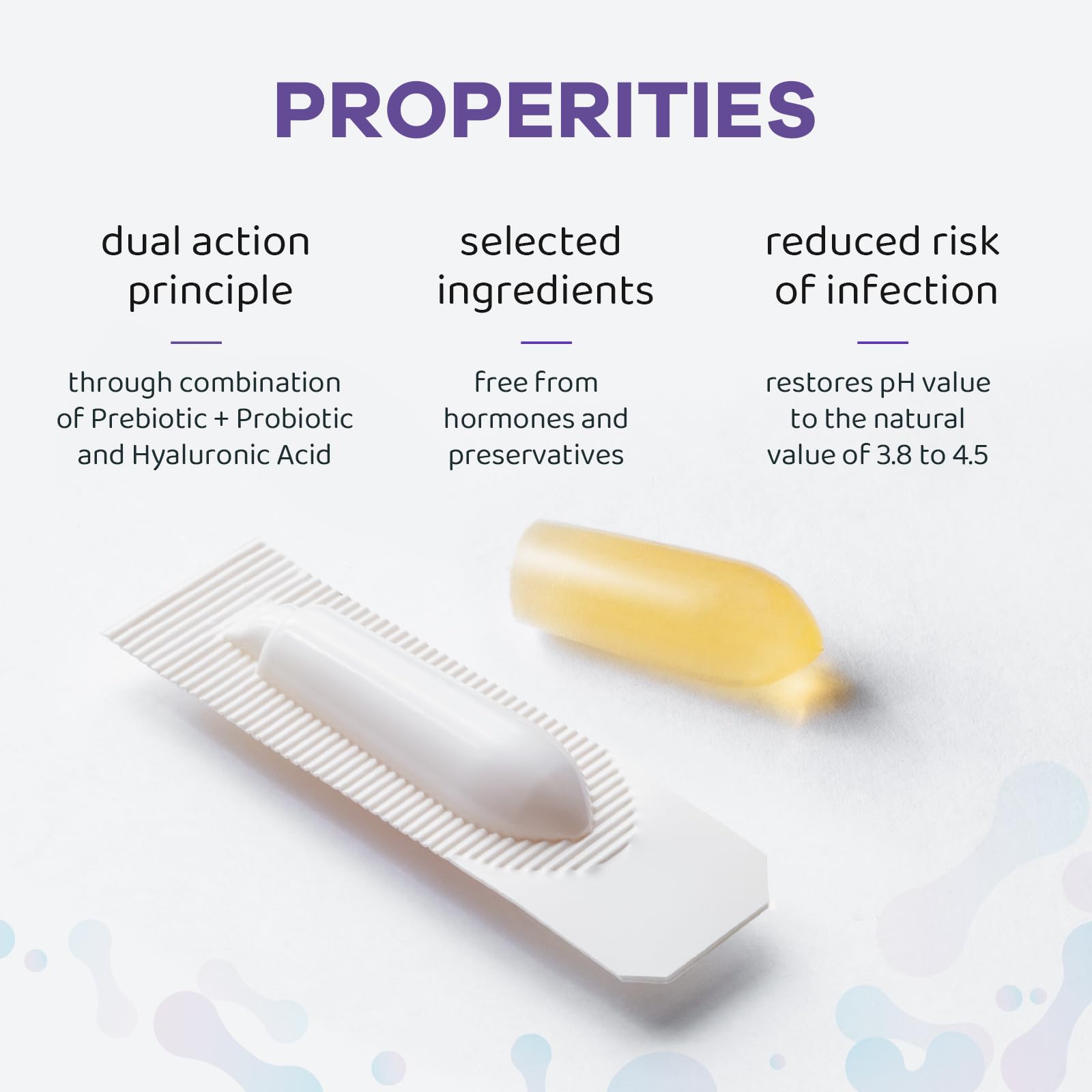 Vaginal Probiotic Suppositories, Prebiotic Infused with Hyaluronic Acid, Tea Tree, and Vitamin C&E VagiriaBuy Supplements Australia