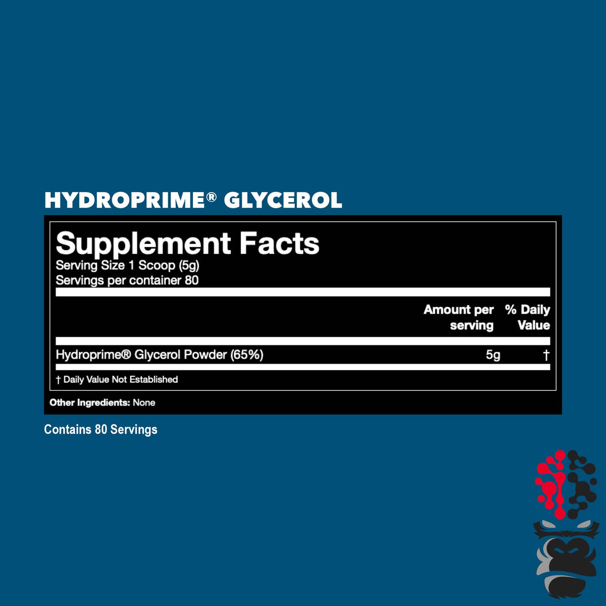 Gorilla Mind Hydroprime Glycerol Pre-Workout - Hydrating Pre-Workout Formula for Intense Gorilla MindBuy Supplements Australia