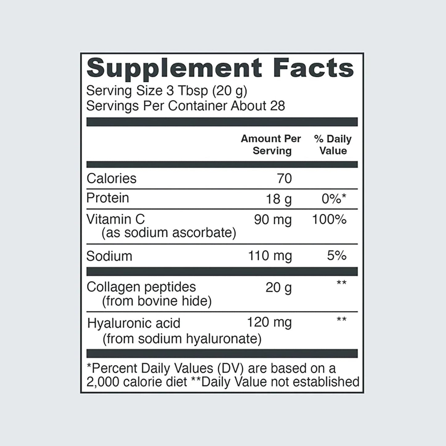 Vital Proteins Collagen Powder Supplement Hydrolyzed Peptides with Hyaluronic Acid Vital ProteinsBuy Supplements Australia