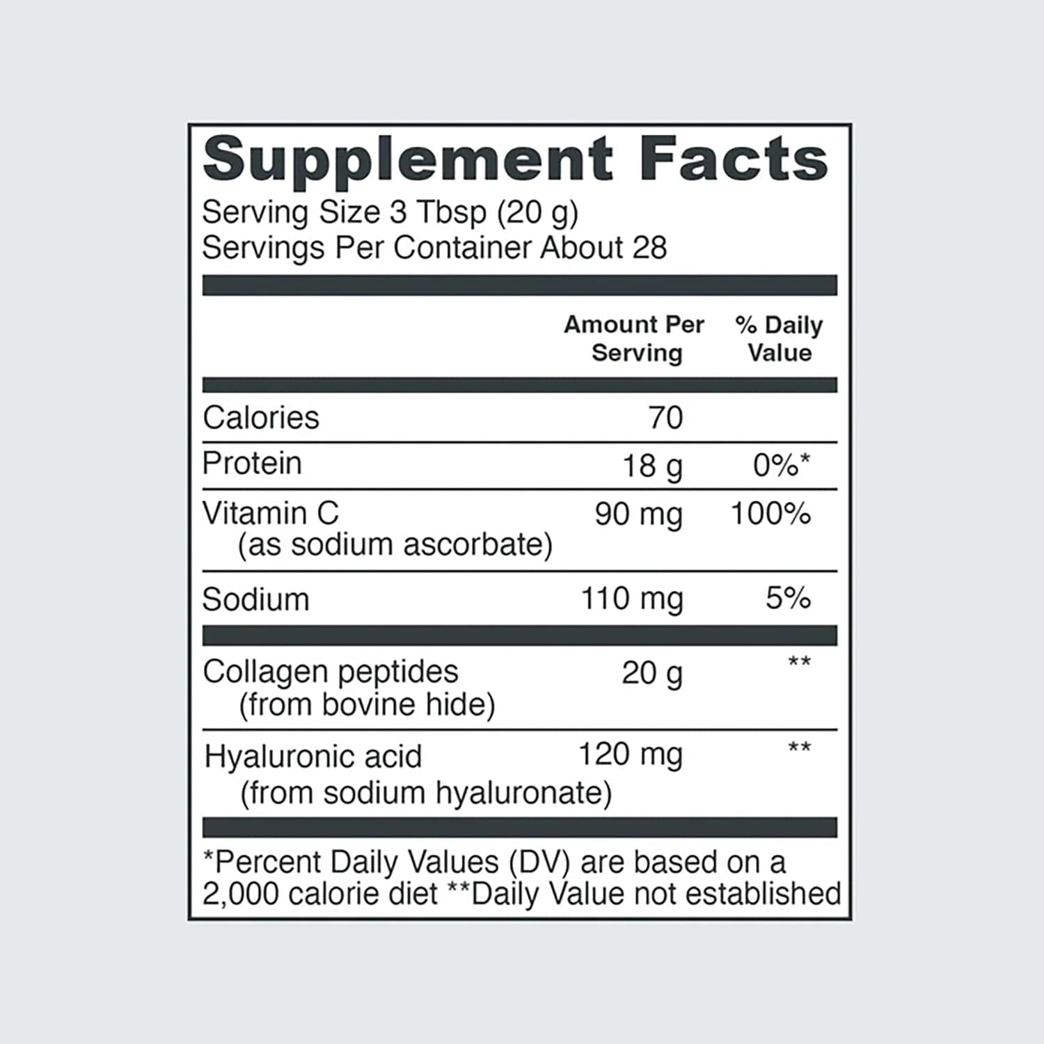 Vital Proteins Collagen Powder Supplement Hydrolyzed Peptides with Hyaluronic Acid Vital ProteinsBuy Supplements Australia