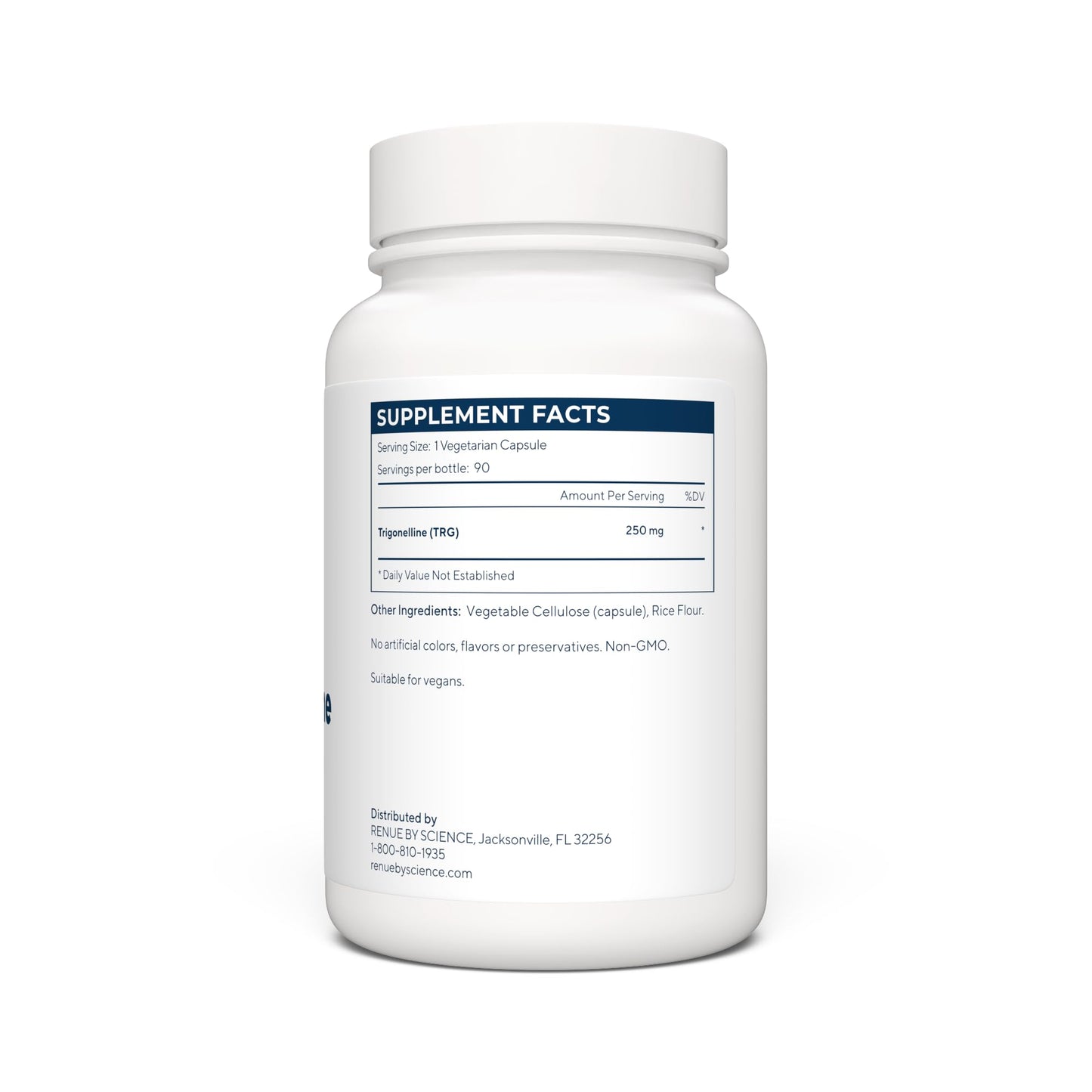 Renue By Science Trigonelline | High Strength Trigonelline TRG Methylated Niacin - 250mg Trigonilline Supplement Capsules | Non-GMO | Made in The USA & Third-Party Tested Renue By ScienceBuy Supplements Australia