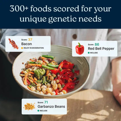 GenoPalate Nutrition DNA Test Kit | 100+ Optimal Foods & Tailored Diet | Genetic Health Report & Personalized Wellness | Macro & Micronutrient Recommendations | Stress & Eating Insights GenoPalateBuy Supplements Australia