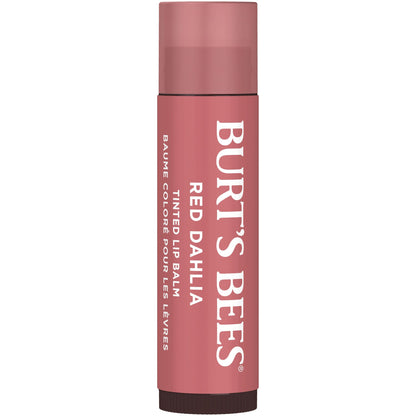 Burt's Bees Lip Tint Balm with Long Lasting 2 in 1 Duo Tinted Balm Formula, Color Infused with Deeply Hydrating Shea Butter