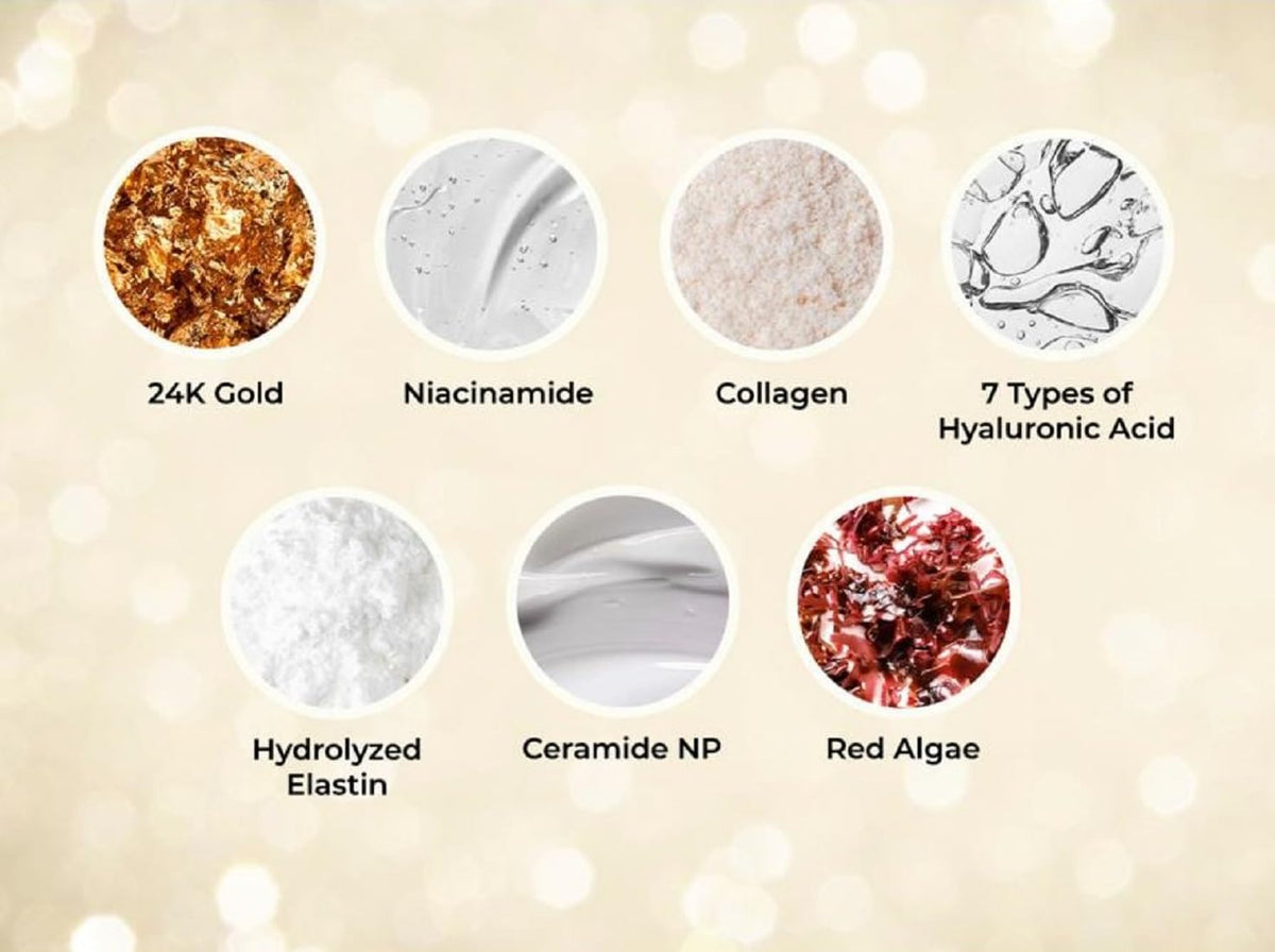 Dr. Tree 24kt Gold Collagen Hydrogel Eye Patches, with Niacinamide and Hyaluronic Acid – Hydrating Under Eye Patches For Dark Circles, Fine Lines & Puffiness - 117g / 4.12 oz (90 Pads) Dr. Tree buy supplements Au