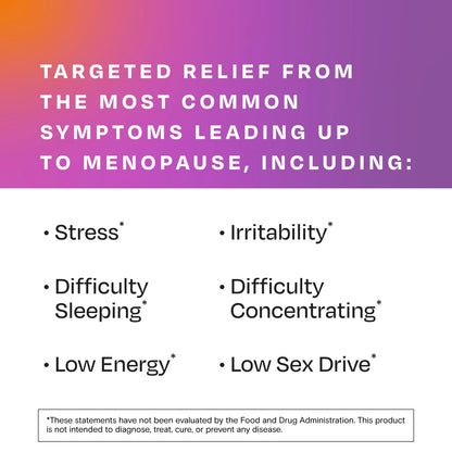 Amberen Perimenopause, Peri-Menopause Multi-Symptom Relief, Vitamin B, Vitamin E & Antioxidants Supplement, Helps Support Hormone Balance, Hot Flashes & Night Sweats, Supplements for Women, 180 Count AmberenBuy Supplements Australia