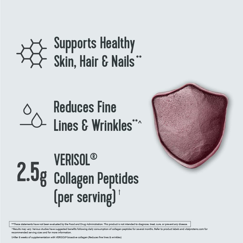 Vital Proteins Collagen Gummies, 2.5g of Clinically-Tested Collagen for Hair, Skin, Nails Vital ProteinsBuy Supplements Australia