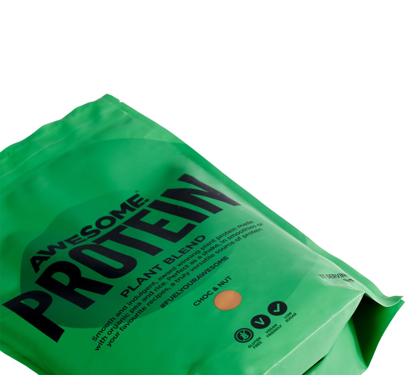 Chocolate Nut Awesome Protein Powder by Ben Coomber | 1kg Vegan Organic Flavoured Protein Ben CoomberBuy Supplements Australia