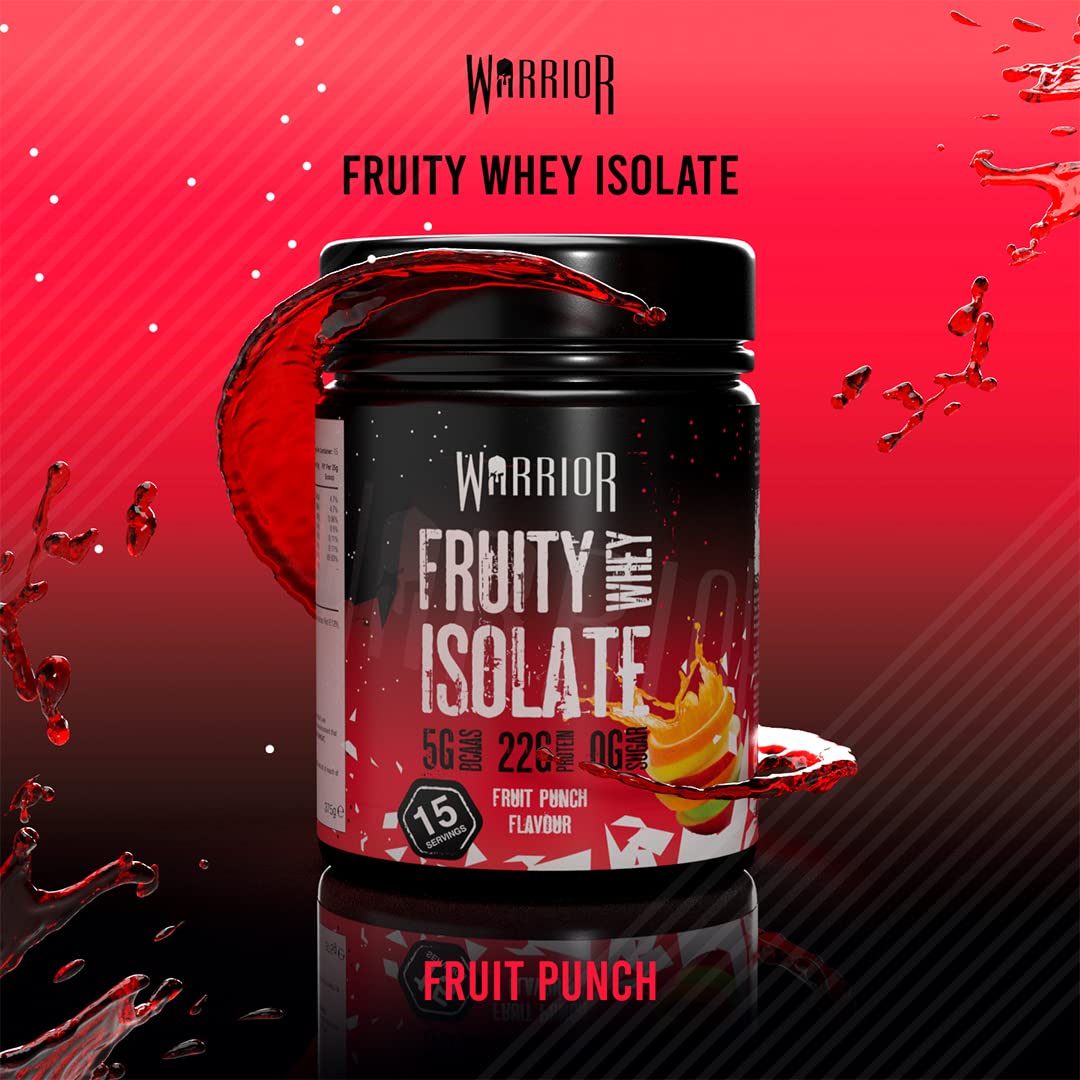 Warrior, Fruity Clear Whey Isolate – Rapid Digesting Protein Powder – Refreshingly Fruit Flavoured Shakes WarriorBuy Supplements Australia