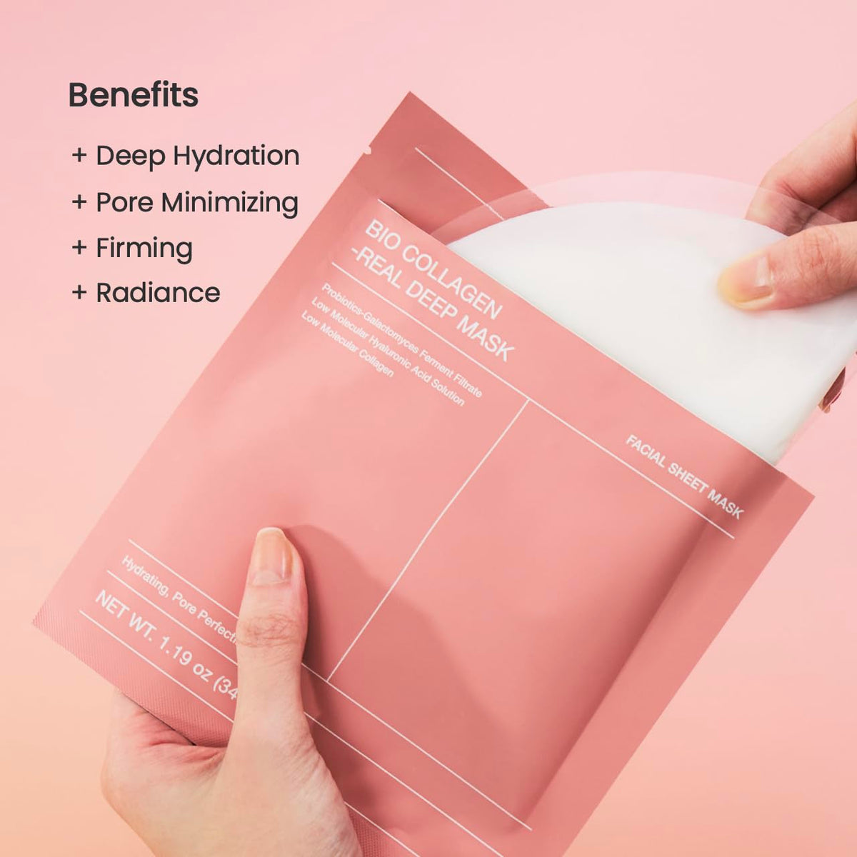 BIODANCE Bio-Collagen Real Deep Mask, Hydrating Overnight Hydrogel Face Mask