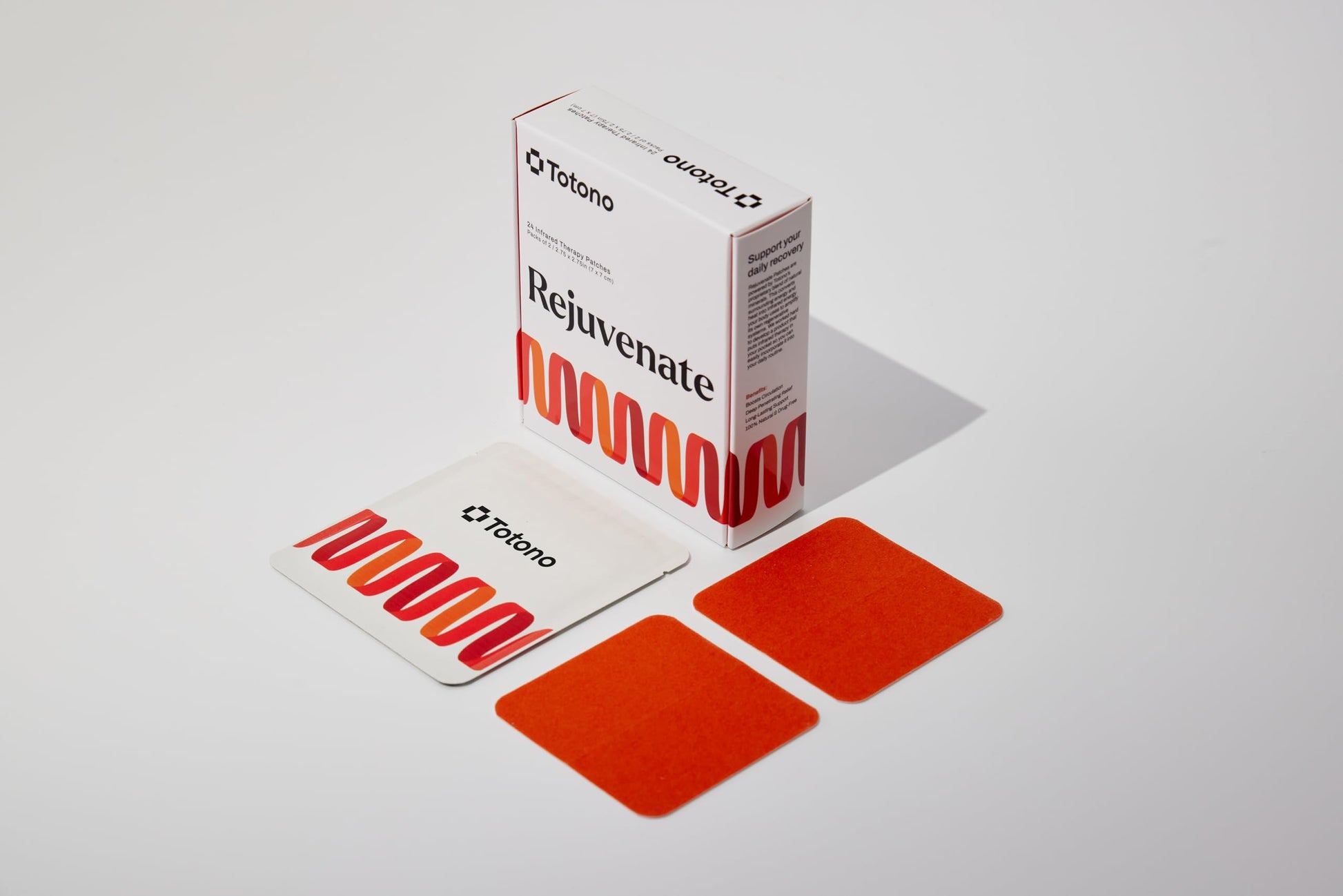 Totono Infrared Therapy Patches – 24 Far‑Infrared Bioceramic Patches (24 Pack) – Drug-Free, Portable, Essential Oil‑Infused for Muscles & Joints TotonoBuy Supplements Australia