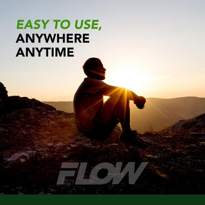 Flow Pouches Mushroom Nootropic Pouches - 600mg Organic Mushroom Energy Ultra Pouches with Lion's Mane, Reishi, Cordyceps for Focus & Clean Energy - Zero Caffeine or Sugar (5 Can Pack, Sour Apple) Flow Pouches buy supplements Au
