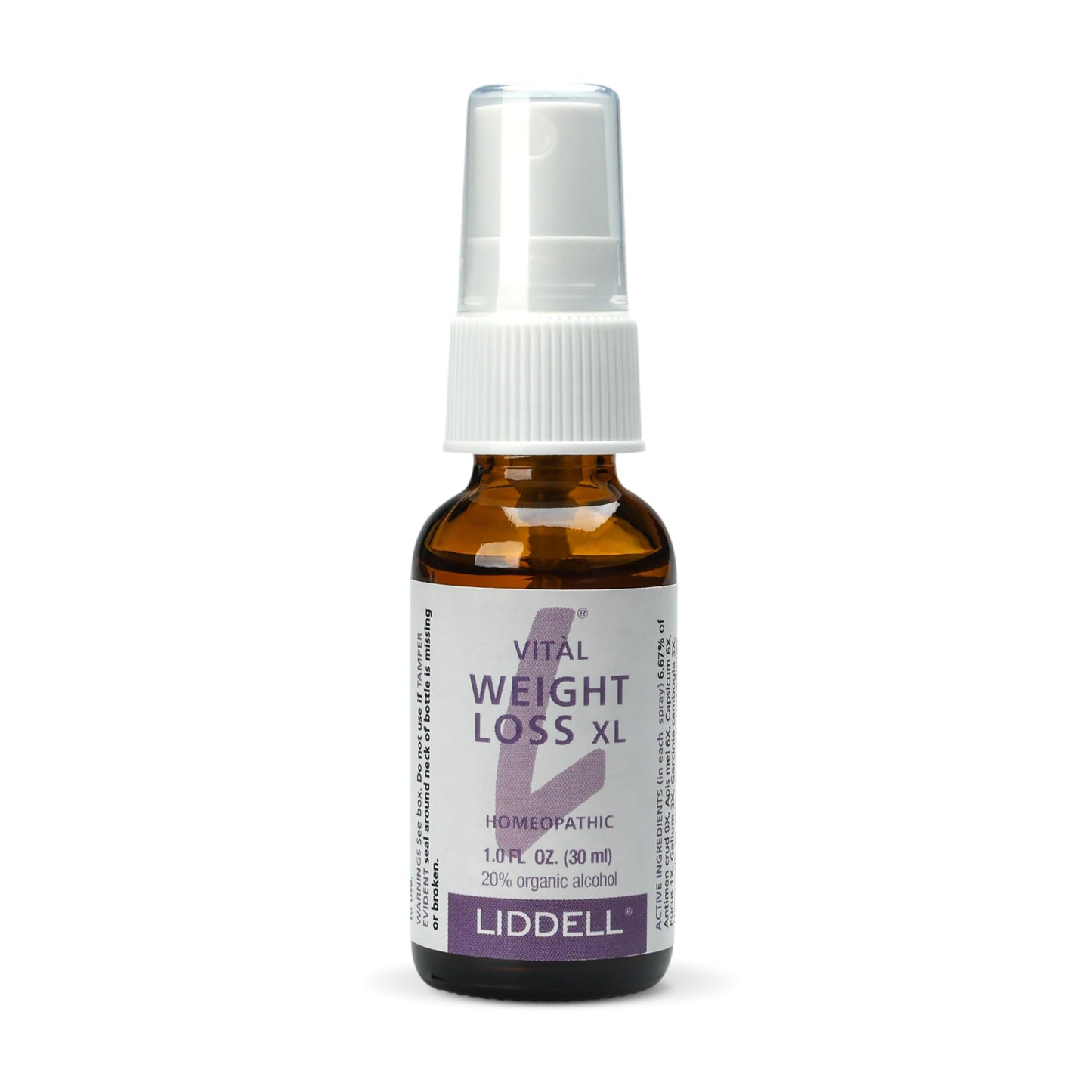 VITL Weight Loss XL Liddell Homeopathic 1 oz Liquid LiddellBuy Supplements Australia