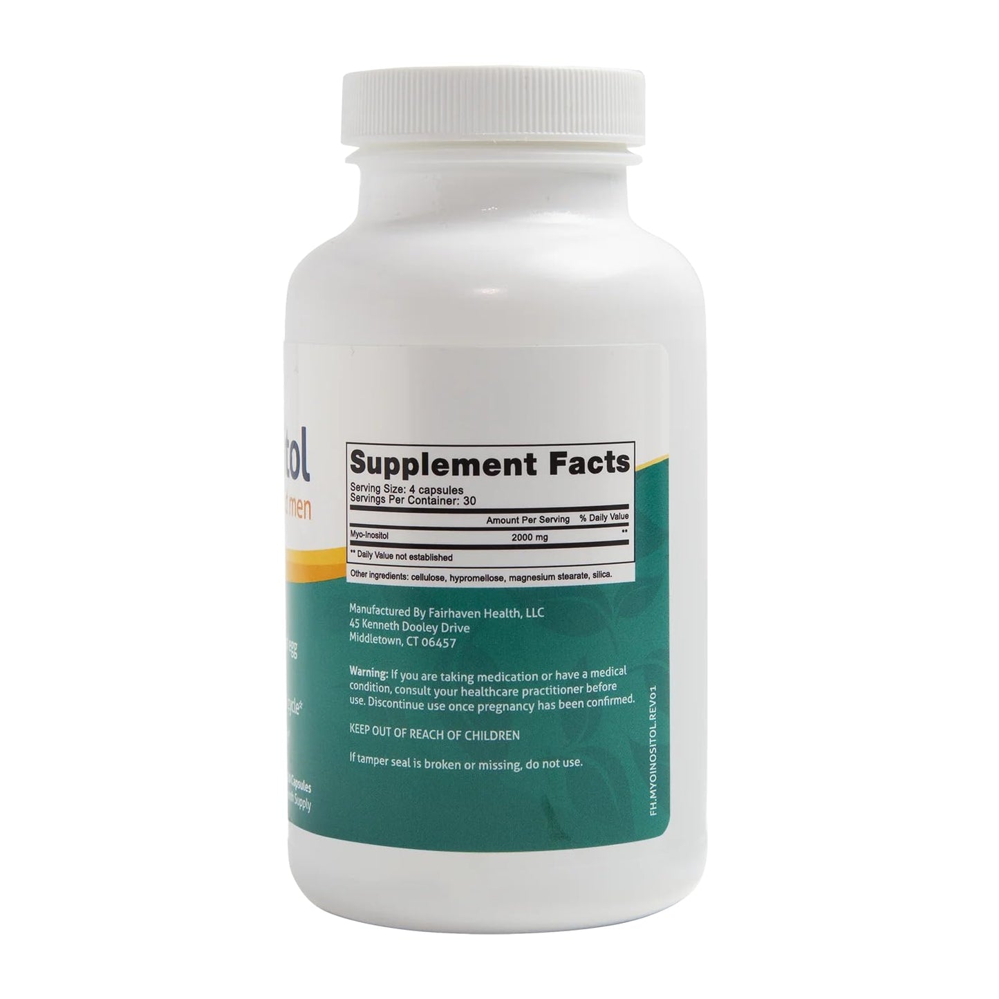 Fairhaven Health Myo-Inositol Supplement 2000mg | Male and Female Fertility Supplement Fairhaven HealthBuy Supplements Australia