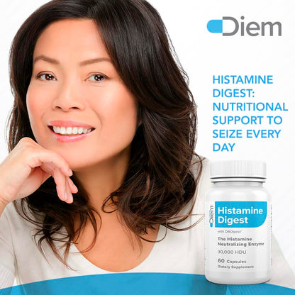 Omne Diem Histamine Digest DAO 30,000 HDU - 60 Caps - Histamine Neutralizing Omne DiemBuy Supplements Australia