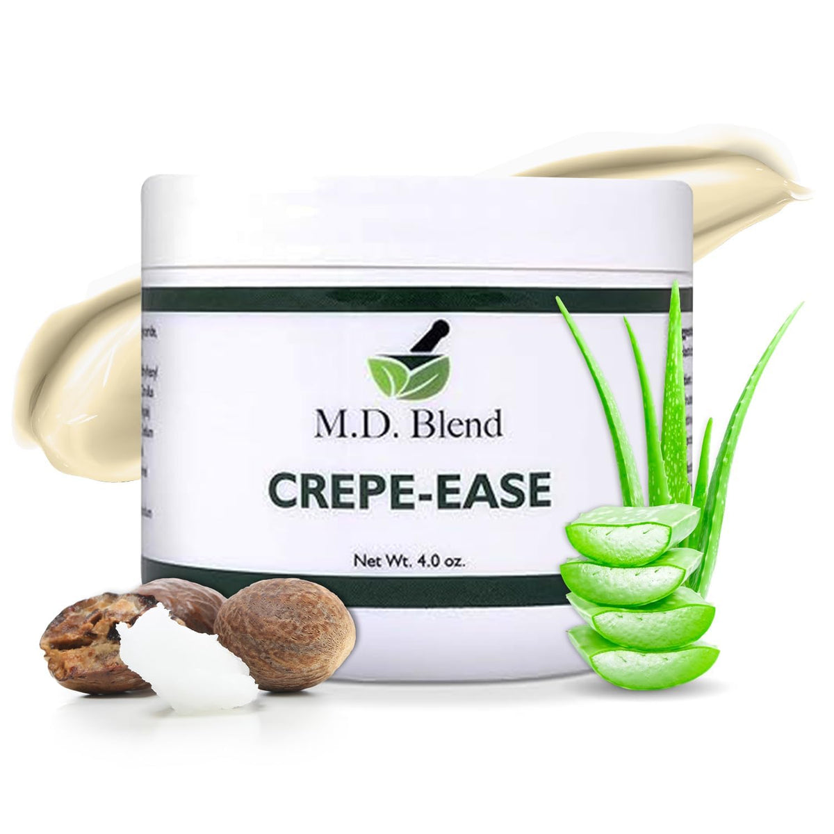 M.D. Blend Crepe-Ease Body Moisturizer Anti Aging Retinol Cream Firming, Smoothing & Hydrating Cream for Crepey Skin on Neck, Arms & Legs Crepe Skin Repair, Advanced Crepe Fix, 4 oz M.D. Blend buy supplements Au