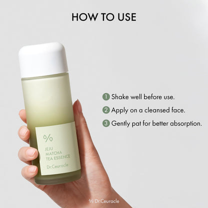 Dr.Ceuracle | Jeju Matcha Tea Essence + Vegan BHA & Matcha Ampoule leegeehaam buy supplements Au