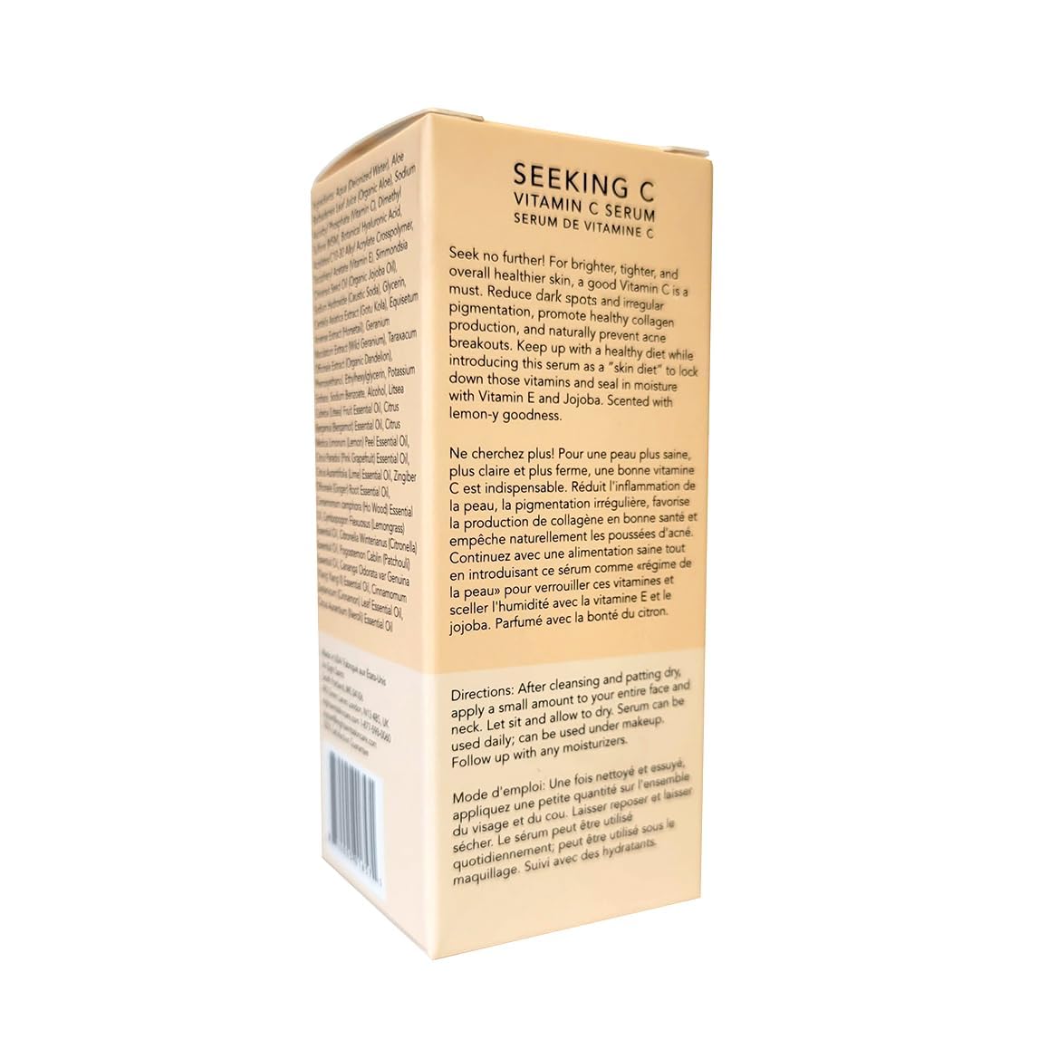 Eight Saints Vitamin C Serum For Face, Anti Aging Facial Serum, Hyaluronic Acid, Vitamin E, Aloe Vera and Jojoba Oil, Hydrating & Brightening Serum for Dark Spots, Fine Lines and Wrinkles, 1oz Eight Saints buy supplements Au