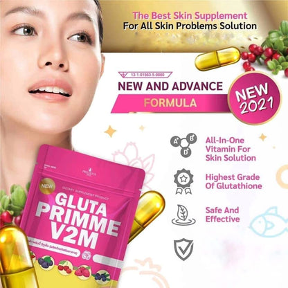 Gluta Prime Super Skin Supplement for Women Authentic 30 Capsule Gluta Prime L Alizée SpaBuy Supplements Australia