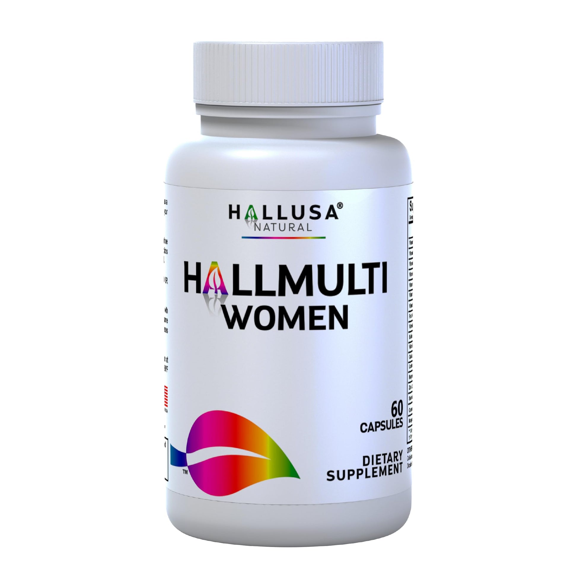 Women’s Multivitamin 18+ Vitamins & Minerals | Biotin, Folic Acid, Zinc, Calcium, Magnesium & Vitamin D | Hair, Skin & Nails Support, Energy Hallusa NaturalBuy Supplements Australia