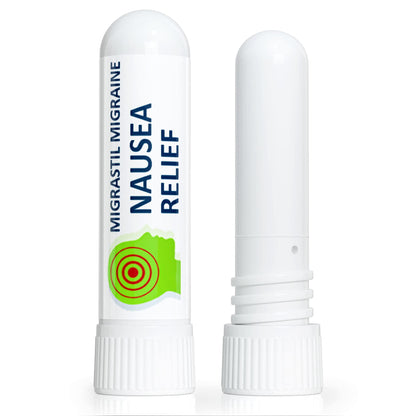 Basic Vigor Migrastil Inhaler (Pack of 2) - Pocket Size Aromatherapy Inhaler for Queasiness Basic VigorBuy Supplements Australia