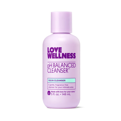 Love Wellness pH Balancing Cleanser | Feminine Vaginal Wash | Fragrance-Free | Vaginal Cleanser for Balanced pH, Intimate Health & Hygiene | Non-Irritating with Aloe Vera for Sensitive Skin | 5 Fl Oz Love WellnessBuy Supplements Australia