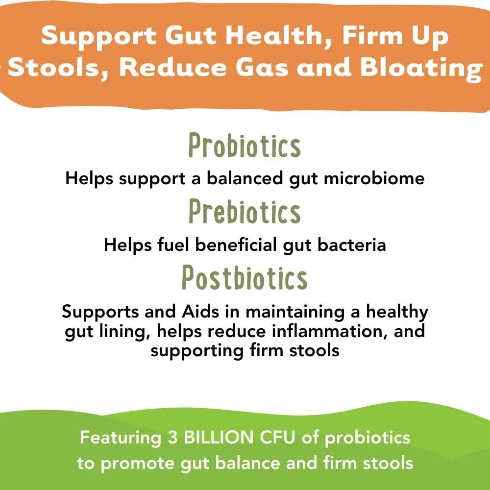 iHeartDogs Pupkin Probiotics, Prebiotics, Postbiotics, & Fiber for Dogs with Pumpkin, Gut Soothing Bone Broth & Mushrooms iHeartDogsBuy Supplements Australia