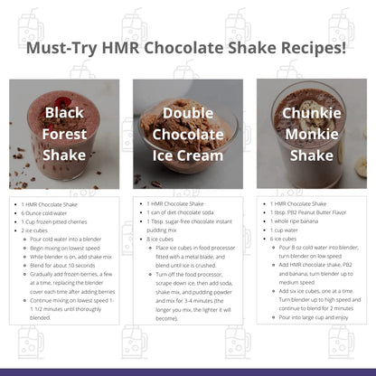 HMR 120 "Classic" Shake Meal Replacement Powder | Chocolate Shake Mix to Support HMRBuy Supplements Australia