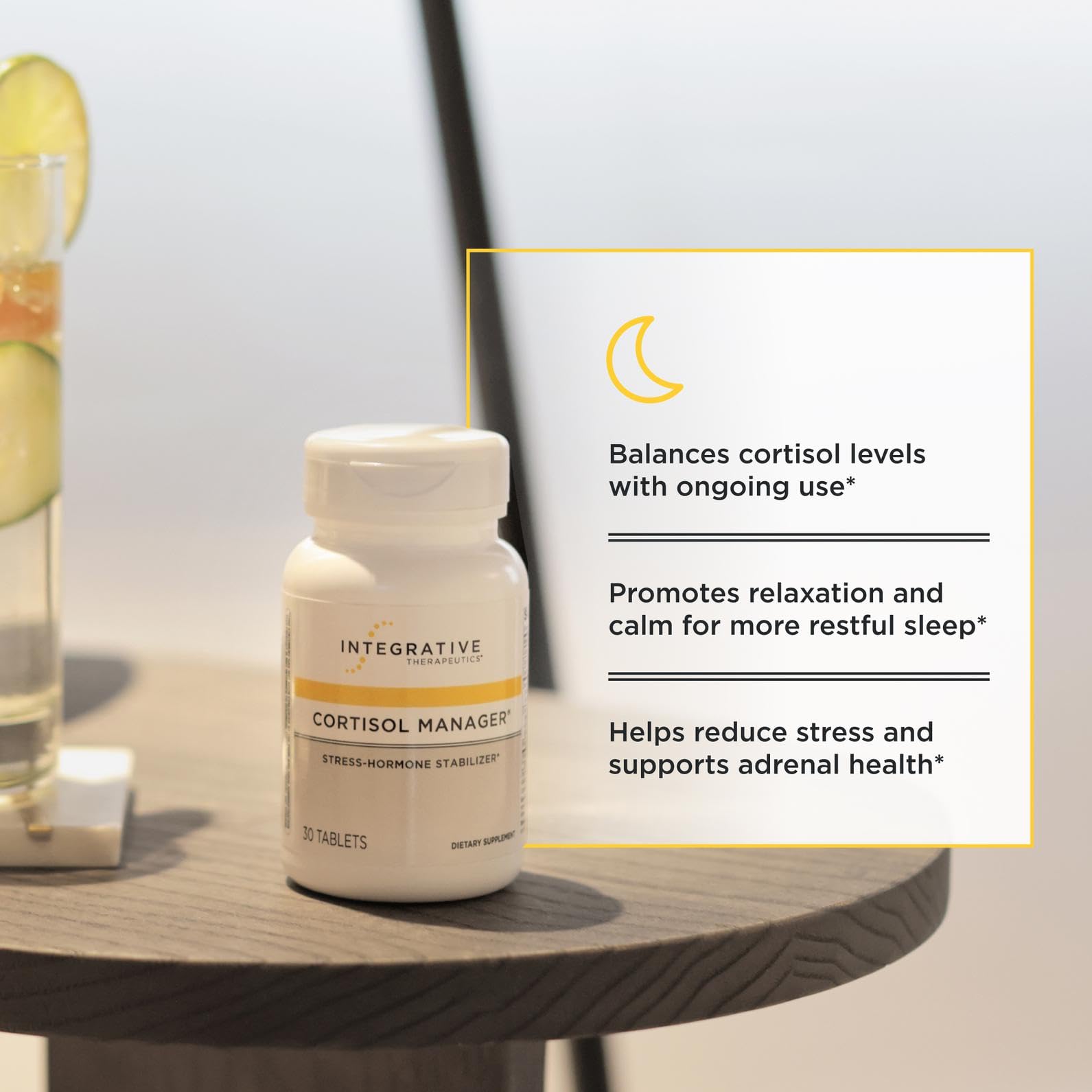 Integrative Therapeutics Cortisol Manager & L-Theanine Integrative TherapeuticsBuy Supplements Australia
