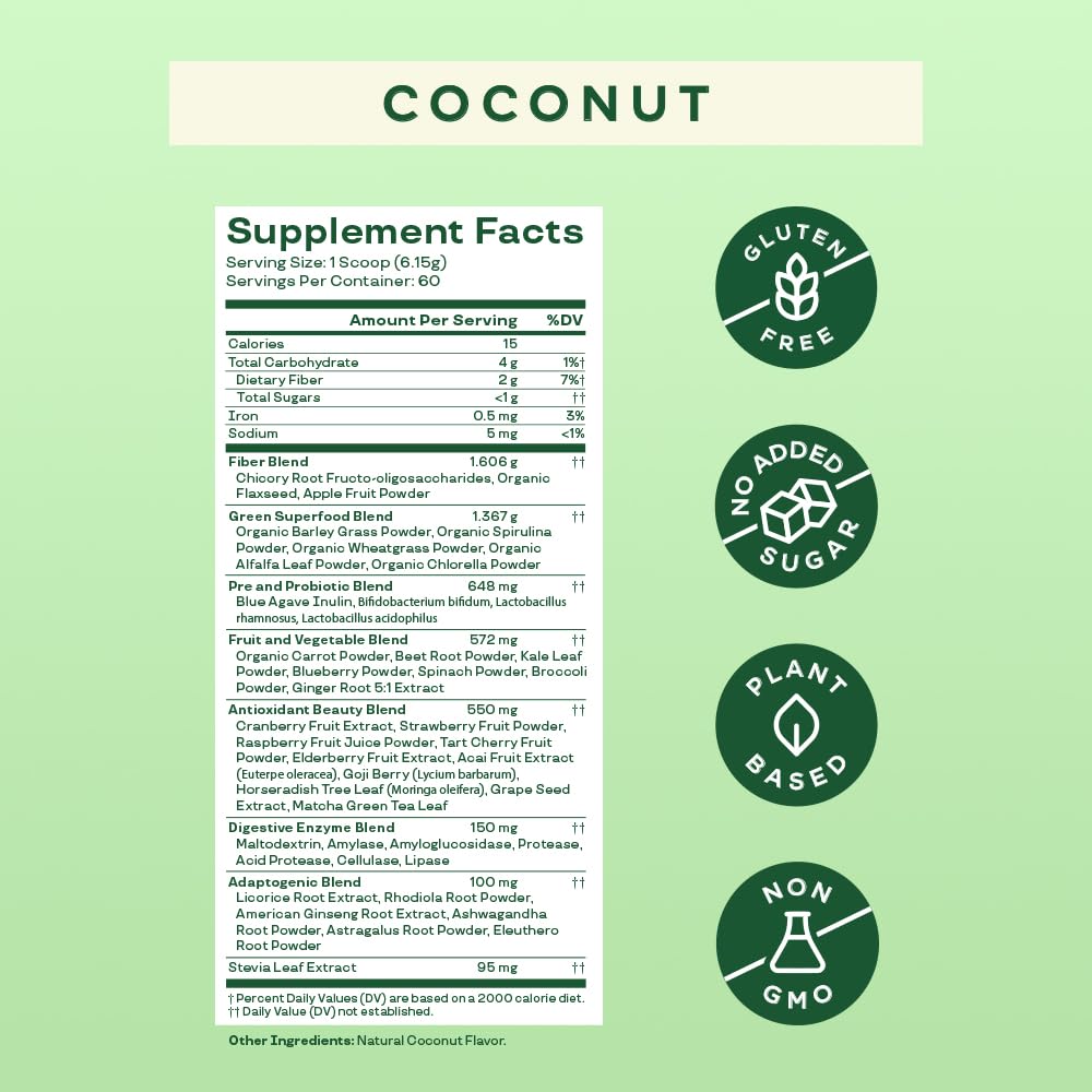Bloom Nutrition Greens and Superfoods Powder for Digestive Health, Greens Powder Bloom NutritionBuy Supplements Australia