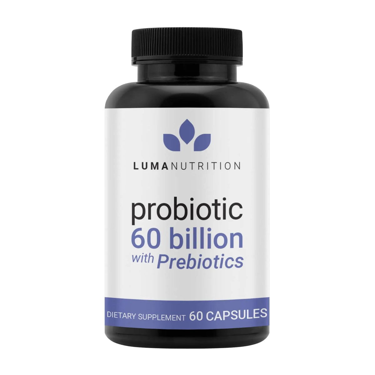 Luma Nutrition Probiotics 60 Billion CFU with Prebiotics - Probiotics for Women and Men - Formulated for Digestive Enzyme Health - Vegan & Gluten-Free - 60 Capsules Luma NutritionBuy Supplements Australia