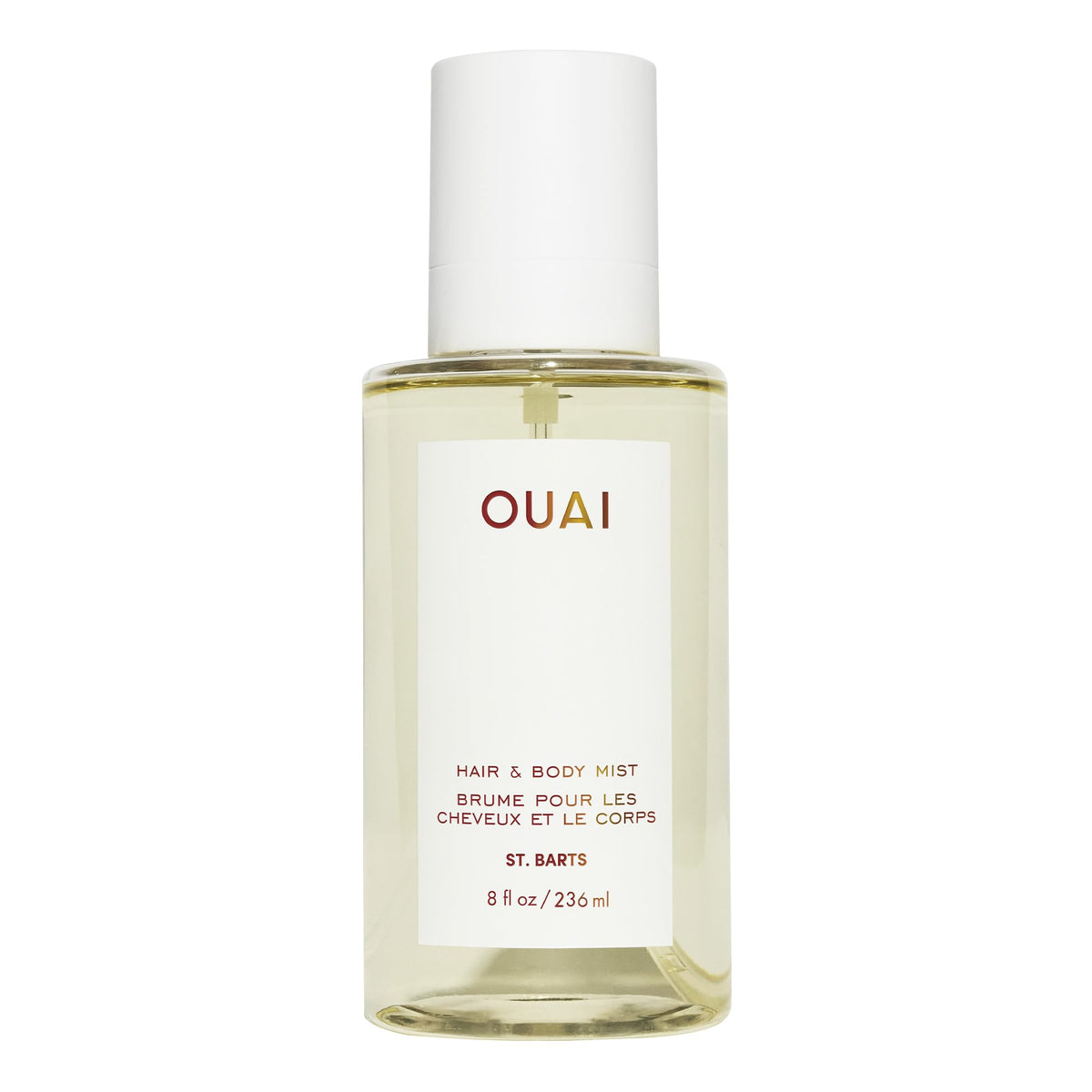 OUAI St. Barts Hair and Body Mist - Tropical-Scented Hair Perfume and Body Spray - Notes of Dragonfruit, Orange Blossom, Tuberose & Musk (8 Fl Oz) OUAIBuy Supplements Australia