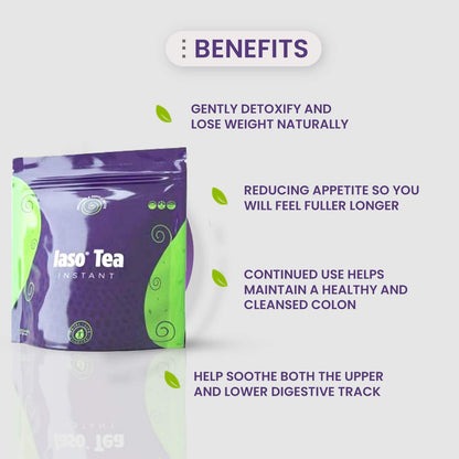 TLC Total Life Changes IASO Natural Detox Instant Herbal Tea - Expiration Date on the Top Total Life ChangesBuy Supplements Australia