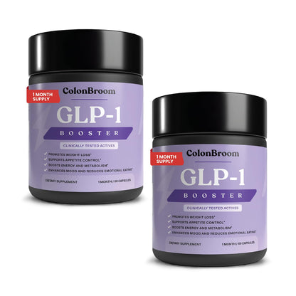 ColonBroom GLP-1 Weight Management Supplement for Women & Men - GLP1 Supports Gut Health, Metabolic Wellness & Appetite Regulation - Vegan, Gluten-Free Diet Capsules | 120 Count ColonBroomBuy Supplements Australia